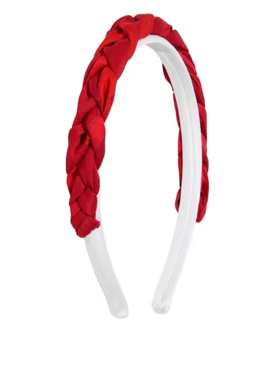 Pucci Junior Braided Headband In Red
