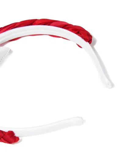 Pucci Junior Braided Headband In Red