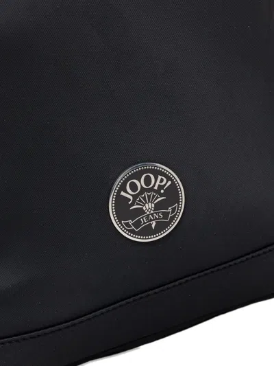 Joop Logo-detail Top-zip Backpack In Black