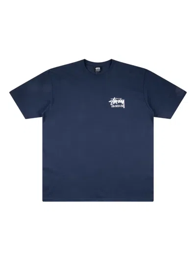 Stussy Graphic T-shirt In Blue