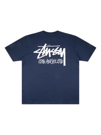 Stussy Graphic T-shirt In Blue