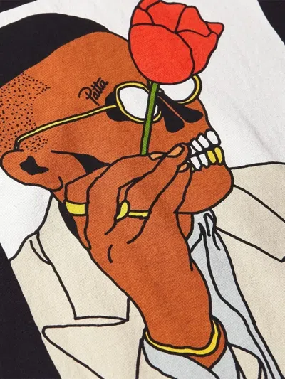 Patta Logo-print T-shirt In Black