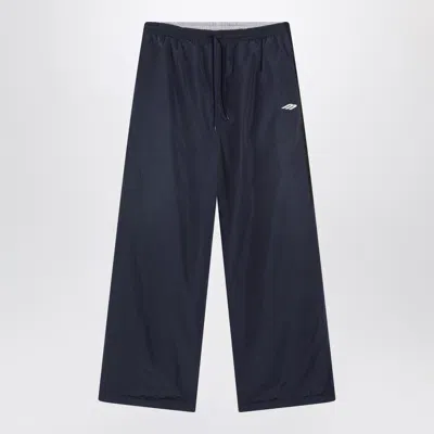 Balenciaga Reversible Jogging Trousers In Cotton Blend Men In Blue