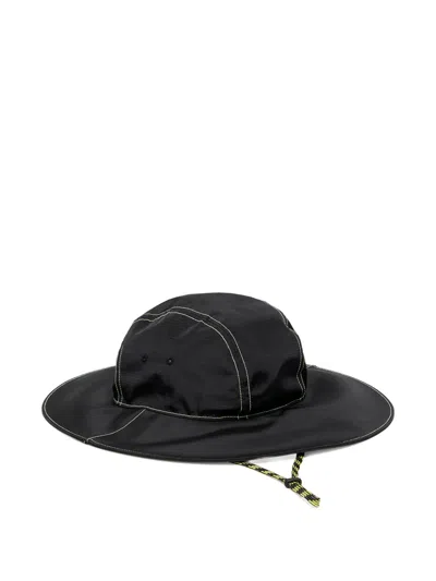 On Running Stitched-detail Hat In Black