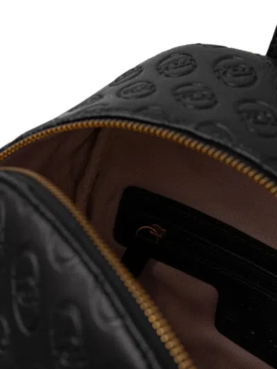 Liu •jo Debossed-logo Backpack In Black