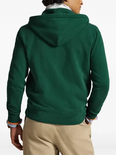 Polo Ralph Lauren Zip-up Hoodie In Green