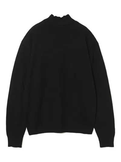 Undercover High-neck Sweater In Black