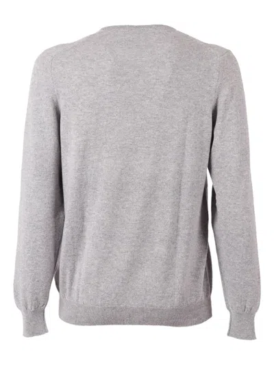 Fedeli Crew-neck Sweater In Gray