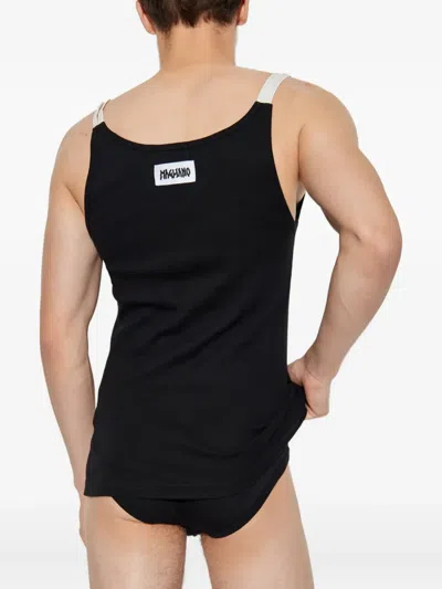 Dsquared2 X Magliano Double-strap Tank Top In Black