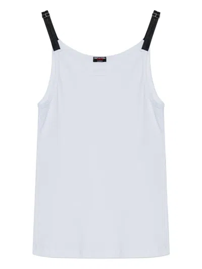 Dsquared2 X Magliano Double-strap Tank Top In White