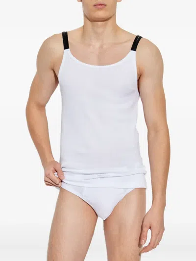 Dsquared2 X Magliano Double-strap Tank Top In White