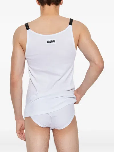 Dsquared2 X Magliano Double-strap Tank Top In White