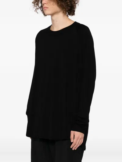 Jan-jan Van Essche Raglan-sleeve T-shirt In Black