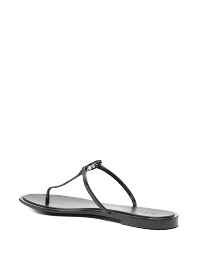 Tory Burch Thong Sandal "miller" Mini In Black
