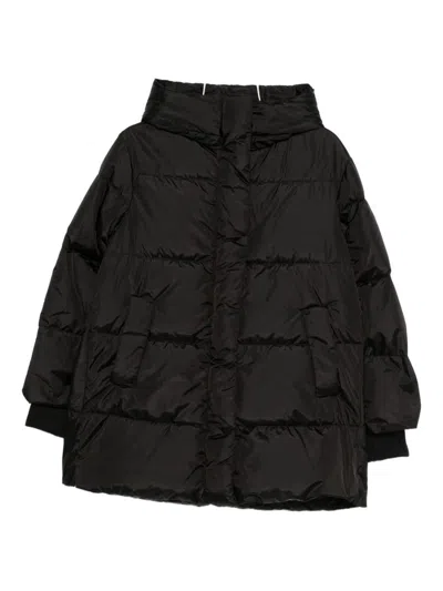 Lempelius Anu Midi Down Jacket In Black