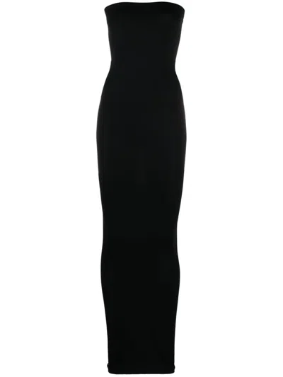 Wolford Black Polyamid Elastan Dresses In Black