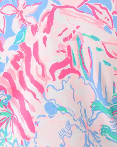 Lilly Pulitzer Upf 50+ Luxletic Cassi Popover In Blue