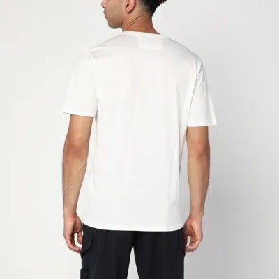 C.p. Company Cp Company Logo T Shirt White In White