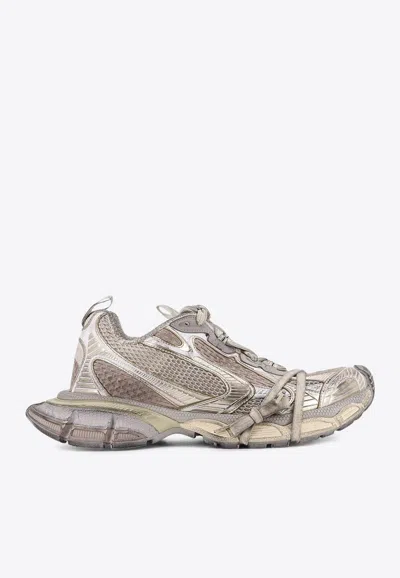 Balenciaga Eggshell Polyurethane Sneakers In Multi