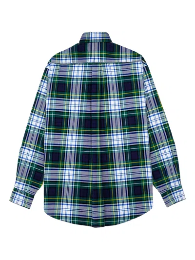 Polo Ralph Lauren Plaid-pattern Long-sleeve Shirt In Multi