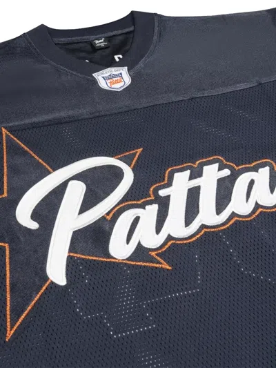 Patta V-neck T-shirt In Blue