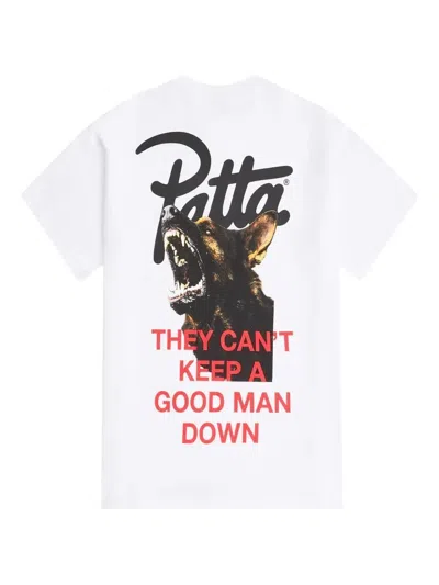 Patta Logo-print T-shirt In White