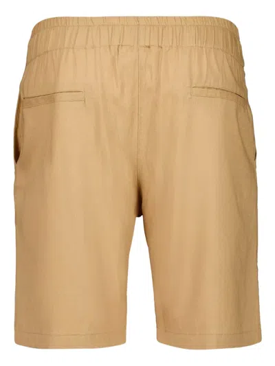 Spiritum Tulum Palmita Bermuda Shorts In Brown