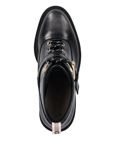 Liu •jo 100mm Leather Ankle Boots In Black