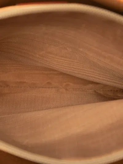 Pre-owned Celine 1998 Macadam Coated Canvas Tote Bag In Brown