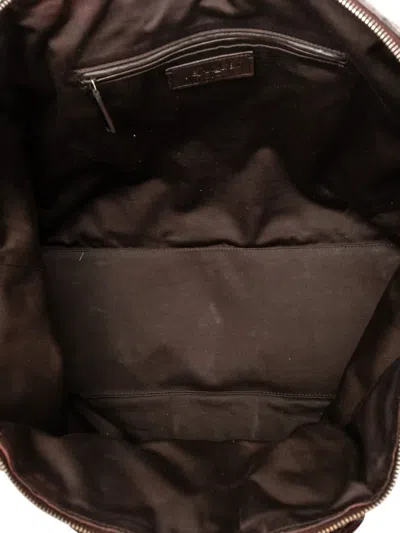 Pre-owned Saint Laurent 2000-2012 Medium Textured Patent Easy Y Tote Bag In Red