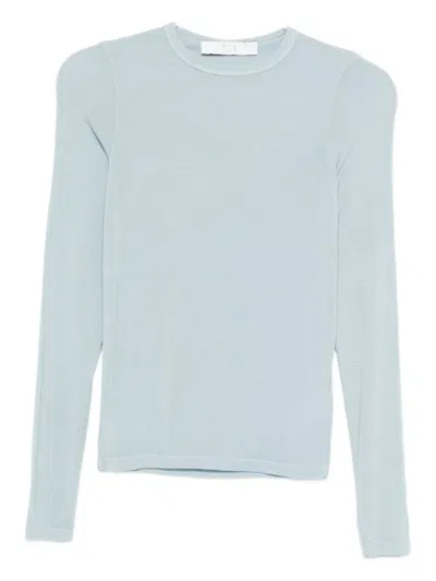 Tela Crew-neck T-shirt In Blue