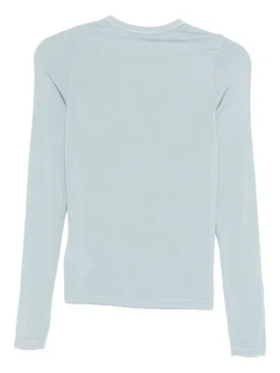 Tela Crew-neck T-shirt In Blue
