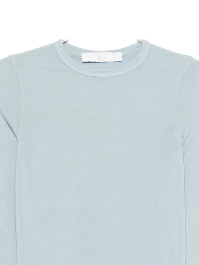Tela Crew-neck T-shirt In Blue