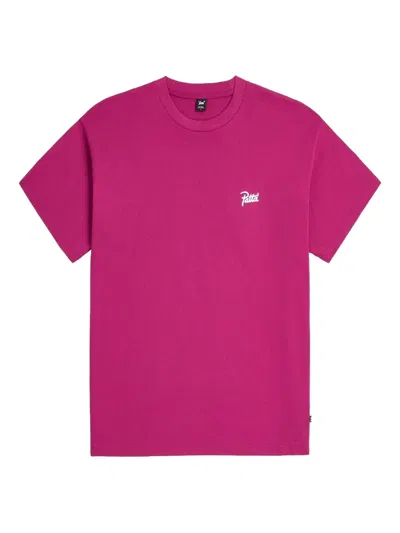 Patta Crewneck T-shirt In Pink