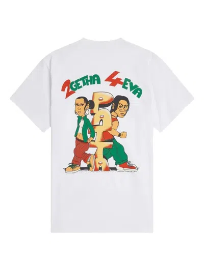 Patta Logo-print T-shirt In White