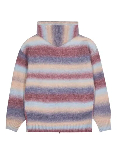 Patta Striped-pattern Hoodie In Multi