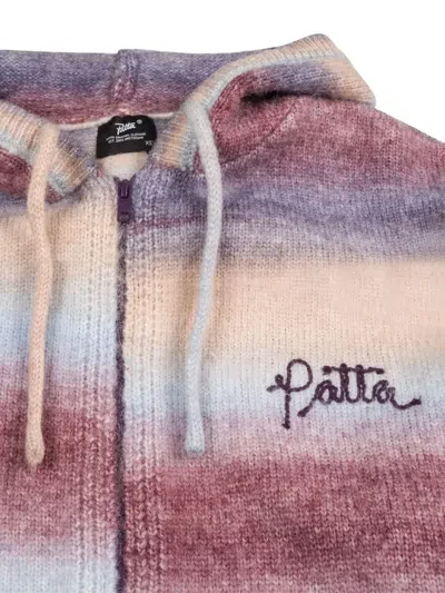 Patta Striped-pattern Hoodie In Multi