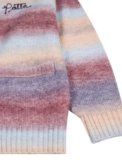 Patta Striped-pattern Hoodie In Multi