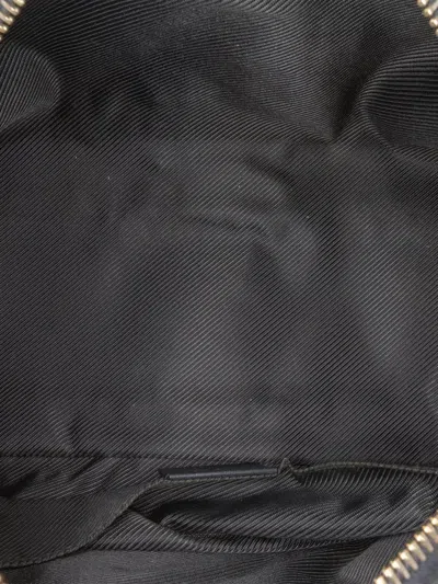 Pre-owned Gucci 2000-2015 Gg Canvas Web Pouch In Brown