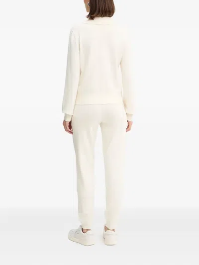 Liu •jo Logo-embellished Tracksuit In Neutral