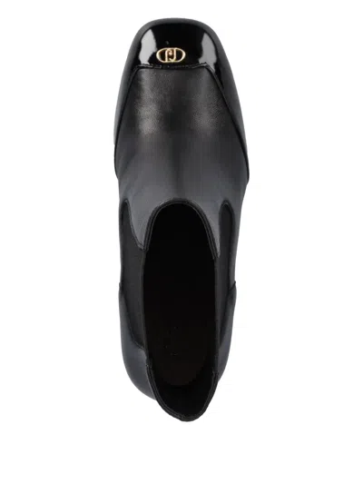 Liu •jo 75mm Logo-appliqué Ankle Boot In Black