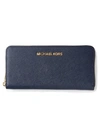 Michael Michael Kors 'jet Set Travel' Continental Wallet In Admiral