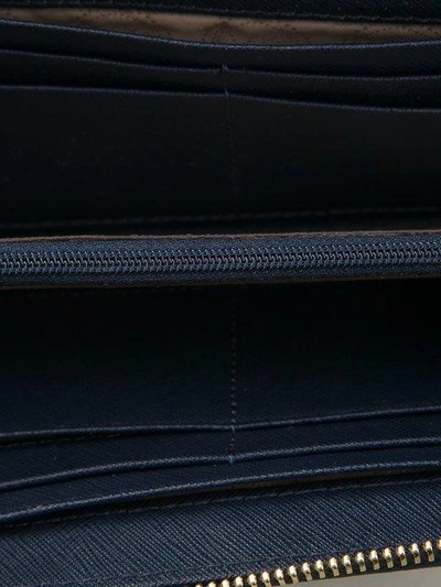 Shop Michael Michael Kors 'jet Set Travel' Continental Wallet In Blue