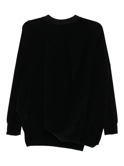 Junya Watanabe Asymmetric T-shirt In Black