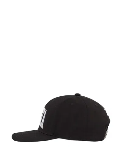 Patta Logo-embroidered Baseball Cap In Black