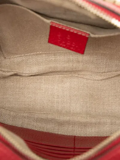 Pre-owned Gucci 2000-2015 Gg Canvas Bree Crossbody Bag In Brown