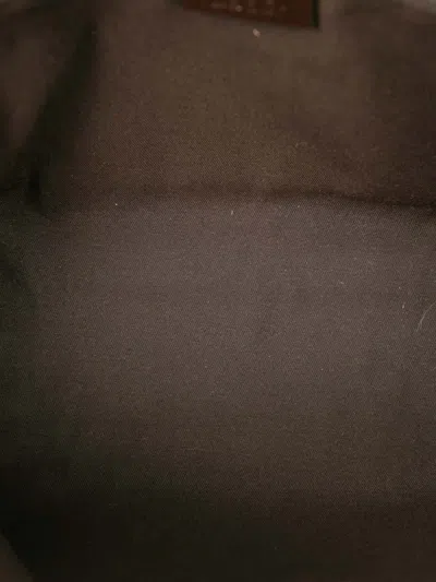 Pre-owned Gucci 2000-2015 Gg Canvas Crossbody Bag In Brown