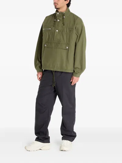 Puma X Represent Zip-pocket Jacket In Green