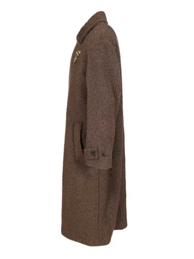 Golden Goose Women "journey" Coat In Brown