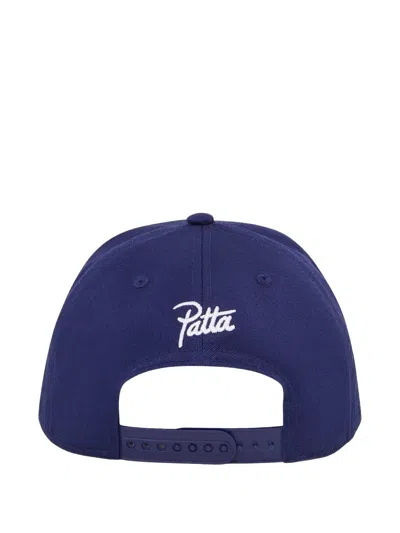 Patta Logo-embroidered Baseball Cap In Blue